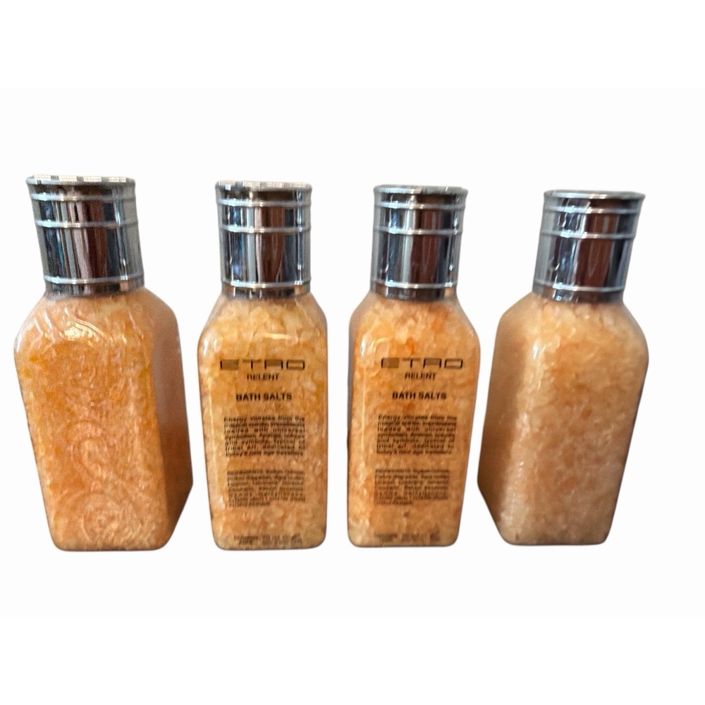ETRO Milano Relen Bath Salts Lot Travel Size 4-Piece Set, 70ml EachMade in Italy - Picture 2 of 3